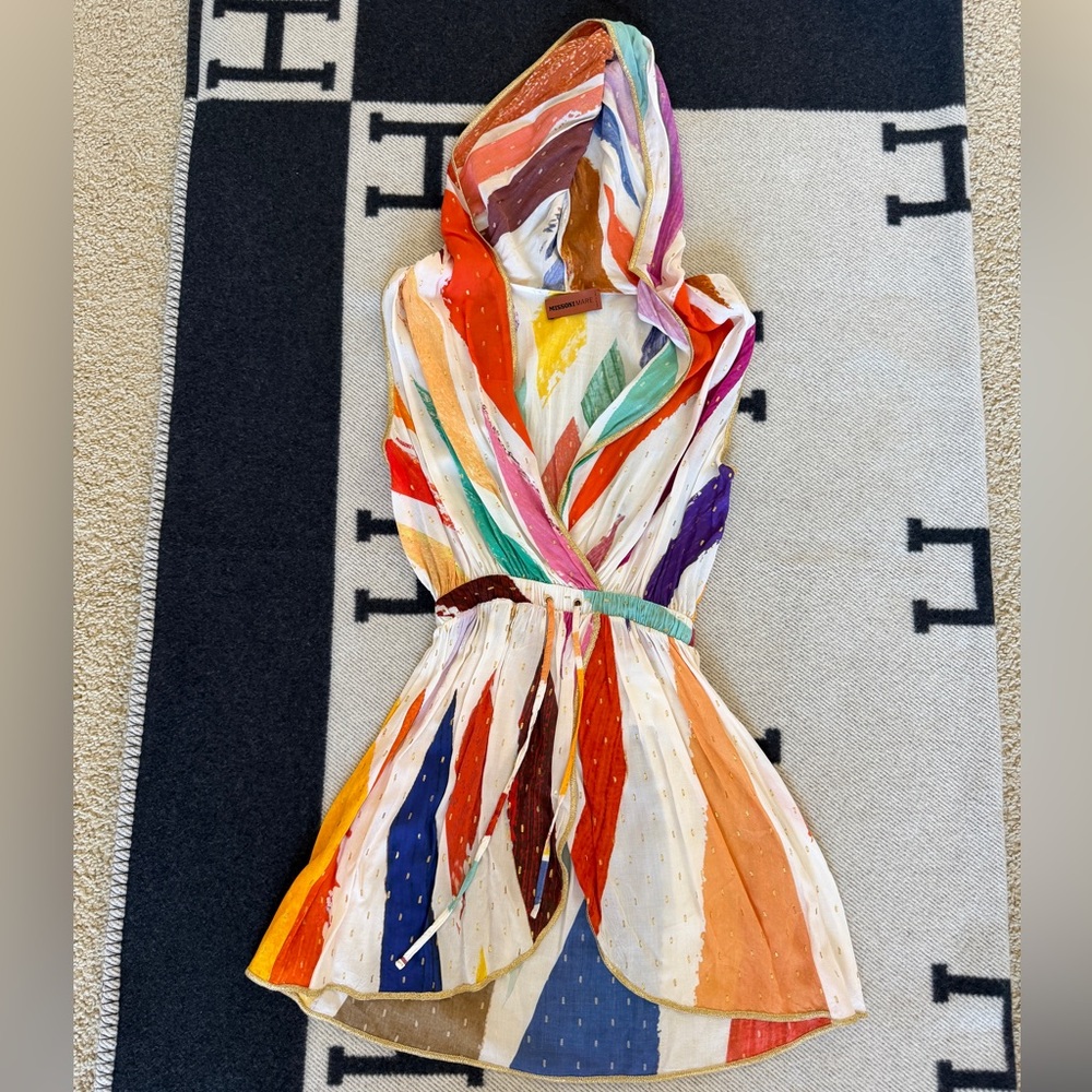 Missoni Mare Hooded Mini dress cover up